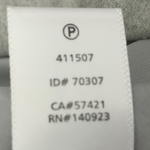 LOFT Window Pane Plaid Mini Skirt Light Grey SZ 4 - Picture 9 of 11